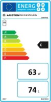 Ariston PRO1 R 80 VTS 1,8K EU Elektromos Forróvíztároló Bojler 80L 1800 Watt