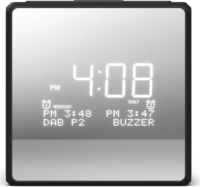 Philips TAR4600/10 Asztali Rádiós Ébresztőóra Digitális Kijelzővel - Fekete