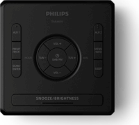 Philips TAR4600/10 Asztali Rádiós Ébresztőóra Digitális Kijelzővel - Fekete