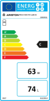 Ariston PRO1 R 80 VTD 1,8 K EU Elektromos Forróvíztároló Bojler 74L 1800 Watt