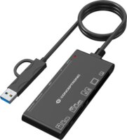 Conceptronic BIAN10B 7-in-1 USB 3.0 Külső kártyaolvasó