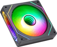 Formula Floe 12BK ARPW 120mm ARGB LED PWM Rendszerhűtő ventilátor - Fekete