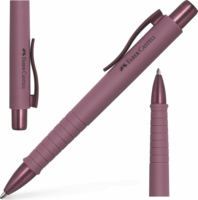 Faber-Castell Poly Ball Urban Nyomógombos golyóstoll (Kék tinta / XB) - Lila
