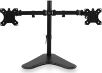 ACT AC8320 13"-32" LCD TV / Monitor Asztali Tartó Állvány - Fekete (2 kijelző)