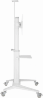 Gembird TVS-70T-02-W 37"-70" LCD TV / Monitor Gurulós Padló Tartó Állvány - Fehér