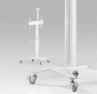 Gembird TVS-70T-02-W 37"-70" LCD TV / Monitor Gurulós Padló Tartó Állvány - Fehér