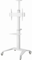 Gembird TVS-70T-02-W 37"-70" LCD TV / Monitor Gurulós Padló Tartó Állvány - Fehér