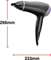 Remington D3016GP D3010+S1450 ION technológiás Hajszárító + Hajvasaló 2000 Watt - Fekete