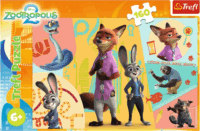 Trefl 15429 - Disney Zootropolis 160 Darabos Puzzle