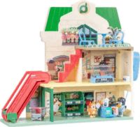 Moose Toys Bluey Szupermarket játékszett Bluey és Bingo figurával