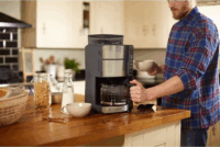Russell Hobbs Grind & Brew Filteres Kávéfőző 1000W - Fekete / Ezüst