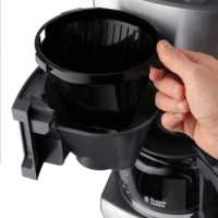 Russell Hobbs Grind & Brew Filteres Kávéfőző 1000W - Fekete / Ezüst