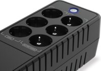 Conceptronic ZEUS09E LED 90mm 850VA / 490W Office UPS szünetmentes tápegység