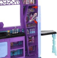 Mattel JBF16 Monster High Szörnyszálló babaház 13+ kiegészítővel