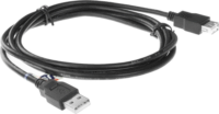 ACT AC3040 USB-A 2.0 Anya - USB-A 2.0 Apa Hosszabbító Kábel 1,8m - Fekete