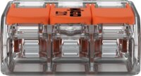 Wago 221-613 Vezetékösszekötő 3-leágazás 41A / 450V (30 db/csomag)