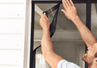 Tesa 55394 Mágneses szúnyogháló 1,2 x 2,4m - Szürke