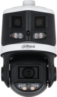 Dahua SDT3E410-8P-MB-A-PV1 2,8mm 8MP kültéri IP Dome kamera - Fehér