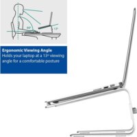 ACT AC8130 Ergonomikus 15,6" Alumínium Laptop Asztali Állvány - Fehér