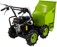 Zipper ZI-RD300 Benzinmotoros Mini Dömper max 300kg - Fekete / Zöld