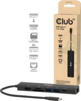 Club 3D CSV-2553 Multifunkciós USB-C 7 port HUB 100W