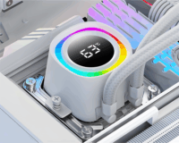 ID-Cooling FX360 TD 360mm ARGB All In One Univerzális CPU Vízhűtés - Fehér