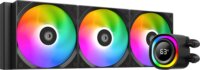 ID-Cooling FX360 TD 360mm ARGB All In One Univerzális CPU Vízhűtés - Fekete