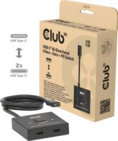 Club 3D CSV-2511 2 port USB-C HUB 100W