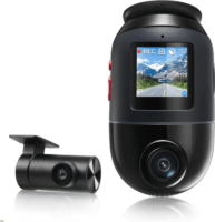 70mai Dash Cam X800-2 4K WiFi Autós Menetrögzítő Kamera + RC14 hátsó kamera - Fekete