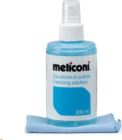 Meliconi 621001 Képernyő tisztító folyadék 200ml + mikroszálas törlőkendő