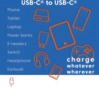Club3D CAC-3032 USB-C apa - USB-C apa 3.1 Mágneses Adat és töltőkábel 2m - Fehér