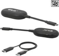 Club 3D CSV-2570 USB-C - HDMI Vezeték nélküli Átalakító 25m - Fekete