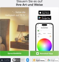 Nanoleaf Essentials Okos B22 RGB LED Okos Izzó 9W 3db