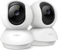 TP-LINK Tapo C210P2 Smart WiFi 360° Forgatható Okos IP Kamera (2db) - Fehér