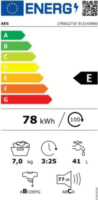Aeg LTR6G271E Felültöltős Mosógép - Fehér