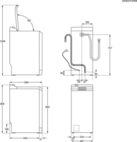 Electrolux EW6TN4062H Felültöltős Mosógép - Fehér