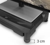 ACT AC8220 Pótlábak 3 cm AC8210 / AC8215 Asztali Monitortartóhoz - Fekete