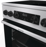 Gorenje GECS5C70XA 4 Zónás Szabadonálló Elektromos Tűzhely - Ezüst