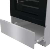 Gorenje GECS5C70XA 4 Zónás Szabadonálló Elektromos Tűzhely - Ezüst