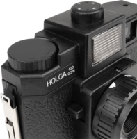 Holga 120GCFN Analóg Középformátumú Fényképezőgép - Fekete