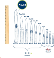 Opinel 001256 No.12 Szénacél Zsebkés