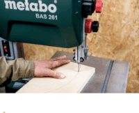 Metabo BAS 261 Precision Elektromos Állványos Szalagfűrész 400W