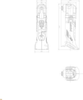 Metabo MT 18 LTX Akkus Multivágó és Csiszoló 18V (Akku és Töltő nélkül)