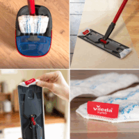 Vileda H2PrO Flat Mop Lapos Felmosófej