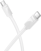 Hoco USB-A apa - Lightning apa Adat És Töltőkábel 1m - Fehér