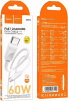 Hoco USB-A apa - Lightning apa Adat És Töltőkábel 1m - Fehér