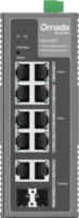 TP-Link Industrial PoE IES210GPP Fémházas 10-port Gigabit Ipari Switch
