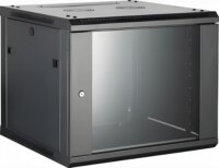 Hikvision 19" Fali rack szekrény 6U 600x450mm - Fekete