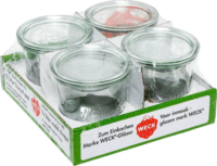 WECK 121003 Befőttes üveg 4 darabos készlet 500ml