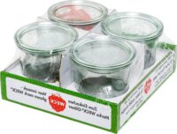 WECK 121003 Befőttes üveg 4 darabos készlet 500ml
